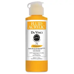 Da Vinci Fluid Acrylics - Diarylide Yellow (Mixture), 4 oz bottle