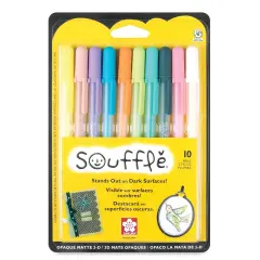 Sakura Souffl&eacute; 3-D Paint Pens - Set of 10