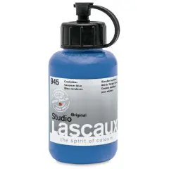 Lascaux Studio Acrylics - Cerulean Blue, 85 ml bottle