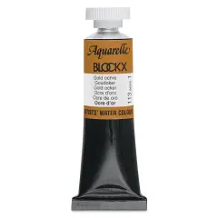 Blockx Artists' Watercolor - Gold Ochre, 15 ml Tube