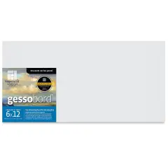 Ampersand Gessobord - 6" x 12", 2" Cradled