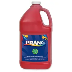 Prang Ready-To-Use Tempera Paint - Red, Gallon