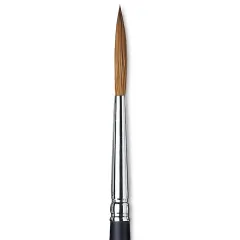 Winsor & Newton Artists' Kolinsky Sable Watercolor Brush - Rigger, Short Handle, Size 4