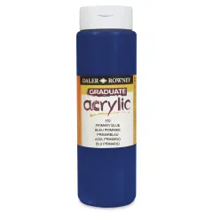Daler-Rowney Graduate Acrylics - Primary Blue, 500 ml bottle