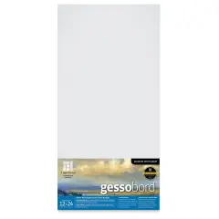 Ampersand Gessobord - 12" x 24", 3/4" Cradled