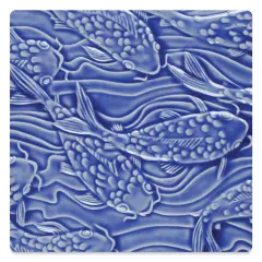 Amaco Liquid Gloss Glaze - Pint, Medium Blue, Transparent