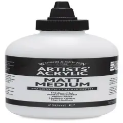 Winsor & Newton Artists' Acrylic Medium - Matte, 250 ml bottle