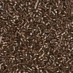 Miyuki Delica Bead 15/0, DBS0150, Silver Lined Root Beer