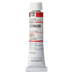 Holbein Artists' Oil Color - Vermilion, 20 ml tube