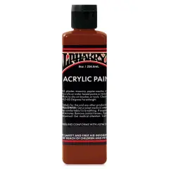 Alpha6 Alphakrylic Acrylic Paint - Burnt Caramel, 8 oz