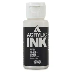 Holbein Acrylic Ink - Pearl White, 30 ml
