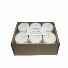 Nag Champa Natural Soy Wax Tealights 12 Count Hand Poured with Fragrant/Essential Oils!