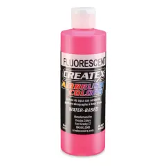 Createx Airbrush Color - 8 oz, Fluorescent Hot Pink