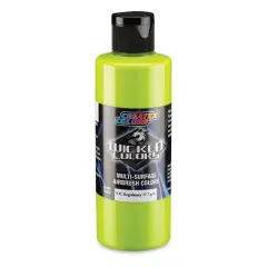 Createx Wicked Colors Airbrush Color - Opaque Limelight Green, 4 oz, Bottle