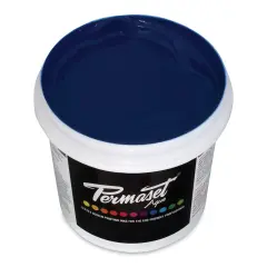 Permaset Aqua Fabric Ink - Process Cyan, Liter