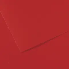 Canson Mi-Teintes Drawing Papers - 8-1/2" x 11", Bright Red, 25 Sheets