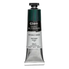 Cranfield Artists' Oils - Phthalo Green, 40 ml, Tube