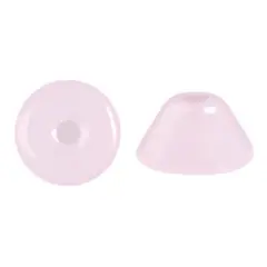 Konos Par Puca&reg; Czech glass bead, Frost Sweet Pink, 10 grams