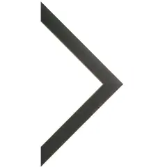 Blick Sierra Wood Frame - 8" x 10" x 1/2", Aged Black