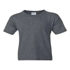 Gildan&reg; DryBlend Youth Short Sleeve Crewneck T-Shirt Dark Heather