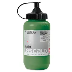 Lascaux Artist Acrylics - Chrome Oxide Olive Green, 390 ml Tube