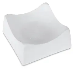 Fuseworks Glass Slump Mold - Rounded Sides, 6" x 6"