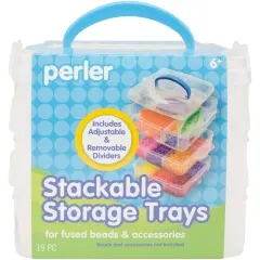 Perler Square Stackable Storage