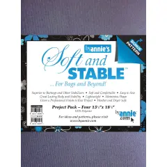 ByAnnie's Soft & Stable Project Pack 4/Pkg-White 13.5"X18.5"