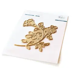 Pinkfresh Studio Hot Foil Plate-Folk Floral Stem