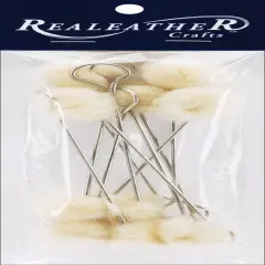 Realeather(R) Crafts Wool Daubers 10/Pkg-5"