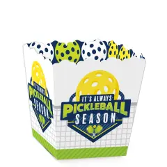 Big Dot of Happiness Let&rsquo;s Rally - Pickleball - Party Mini Favor Boxes - Birthday or Retirement Party Treat Candy Boxes - Set of 12