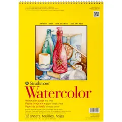 Strathmore Watercolor Spiral Paper Pad 11"X15"-12 Sheets
