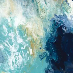 Ocean Flow Poster Print by Carol Robinson # 42993