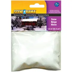 SceneARama Snow-3.6 Cubic Inches