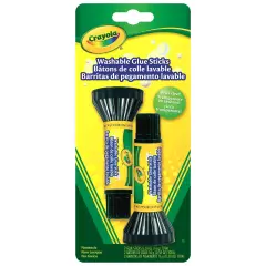Crayola Washable Glue Sticks 2/Pkg-.2oz