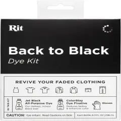 Rit Tie-Dye Kit-Back To Black