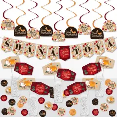 Big Dot of Happiness Rosh Hashanah - New Year Party Supplies Decoration Kit - Decor Galore Party Pack - 51 Pieces