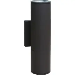 Nuvo 2-Light 20w 120-277v LED Large Up & Down Sconce Fixture in Bronze Finish Warm White