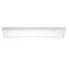 Nuvo Blink Plus 22w LED 7x25in Surface Mount LED Fixture - White - 4000K