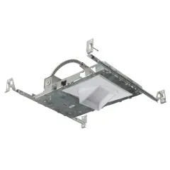 NICOR 5 in. Multi-Adjustable Square LED Fixture with Housing in 3000K Soft White