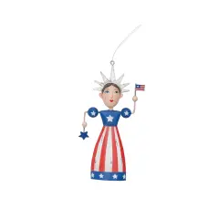 Lady Liberty July Fourth Ornament Decor
