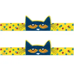 Pete the Cat Crowns, 30 Per Pack, 2 Packs