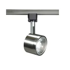 Nuvo TH405 12 Watt LED Track Head Brushed Nickel Finish 24 Degree Beam Angle Clear