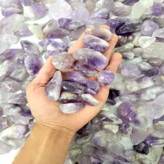 Tumbled Amethyst Crystals - Mixed Size 1/2" to 2"