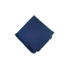 Waffle Weave Navy Cotton Napkin