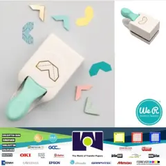 We R Memory Keepers Embossing Punch-1" Photo Corners 663157 by American Crafts