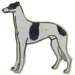 Greyhound Pin 1"