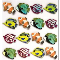Jolee's Boutique Fish Repeats Dimensional Stickers