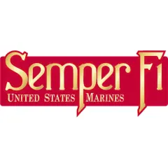 U.S.M.C. Semper Fi Refrigerator Magnet 3"