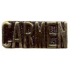 Railroad Carmen Pin 1"